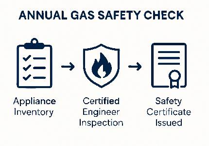 Annual Gas Safety Inspection in East London