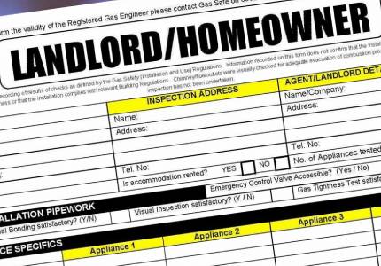 Landlord Gas Safety Certificate (CP12) in East London