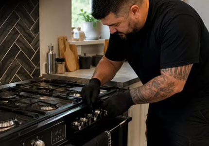 LPG Cooker Installation